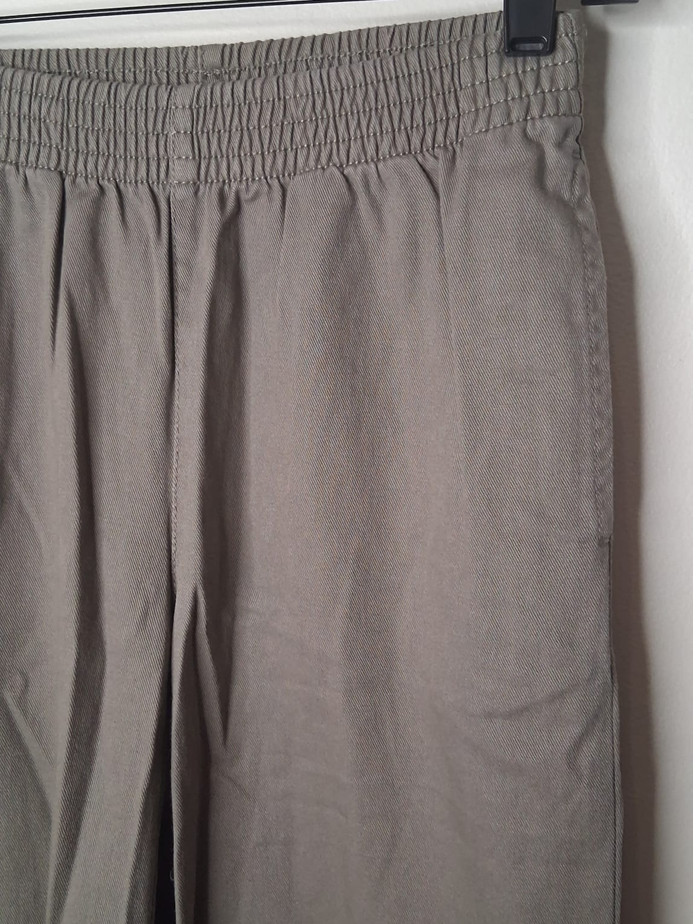 TNA Aritzia Women's Pull On Straight Leg Pants Taupe Grey XXS - Picture 3 of 6